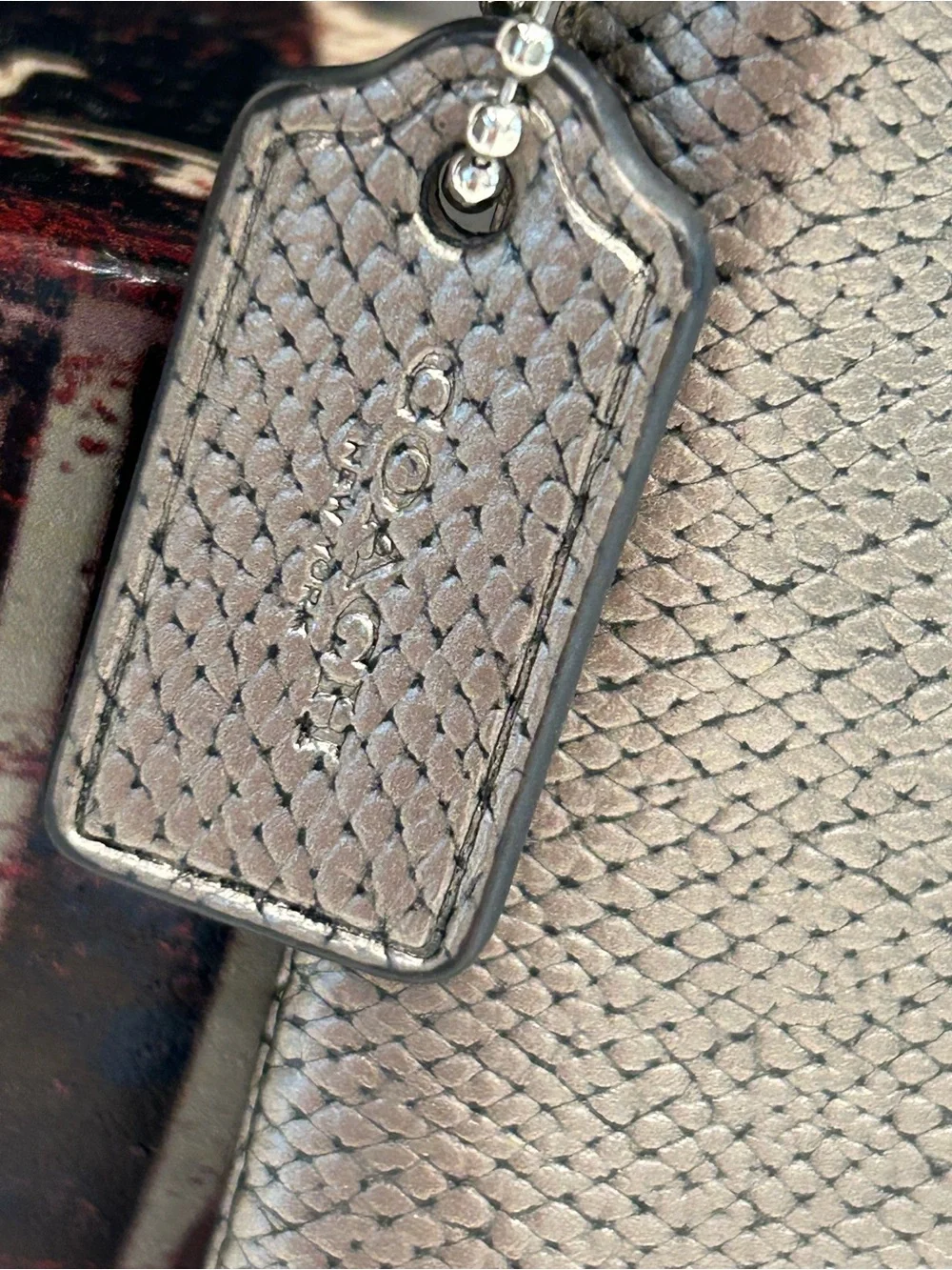 Coach SilverBow Wristlet Clutch